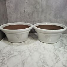 Pair large glazed for sale  ROYSTON