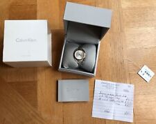 Pulseira de relógio Calvin Klein feita na Suíça feminina K6L2SB16 na caixa e bateria nova RRP £229, usado comprar usado  Enviando para Brazil