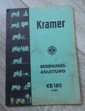 Kramer schlepper kb180 gebraucht kaufen  Recke