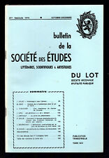 Bulletin the society d'occasion  Expédié en Belgium