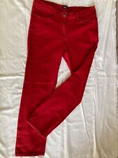 Red stretch denim for sale  RINGWOOD