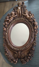 Ancien miroir cherubin d'occasion  Sainte-Suzanne