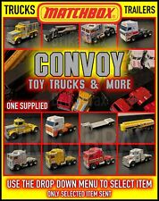 Matchbox convoy trucks for sale  SOUTHAMPTON