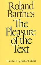 Pleasure text barthes for sale  UK