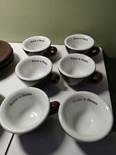 6 Sets  Vintage Nuova Point Espresso Cups Made in Italy Mcm  2oz for sale  Shipping to South Africa