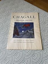 Chagall lithographs for sale  LONDON