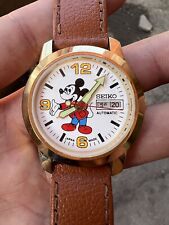 Relógio de pulso vintage Seiko “Mickey Mouse” automático data do dia. 6319-8010 comprar usado  Enviando para Brazil