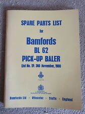 Bamford bl62 baler for sale  WOODBRIDGE