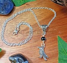Raven necklace crow for sale  SWINDON