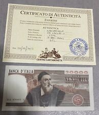 20000 lire banconota usato  Agliana