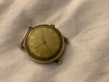 Usado, Reloj vintage suizo MULCO mecánico de viento manual para hombre 15 J piezas llenas de oro reparación segunda mano  Embacar hacia Argentina