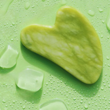 Placa de jade gua sha massagem corporal facial medicina chinesa ferramenta de raspagem natural Reino Unido, usado comprar usado  Enviando para Brazil