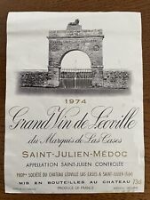 étiquette château léoville d'occasion  Toul