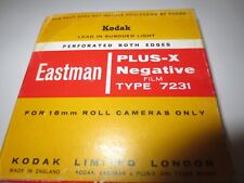 Película negativa Kodak Plus-X tipo 7231 solo para cámaras rodantes de 16 mm segunda mano  Embacar hacia Argentina