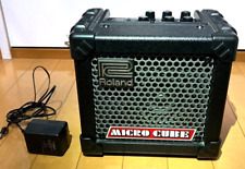 ROLAND MICRO CUBE czarny wzmacniacz gitarowy używany z Japonii, używany na sprzedaż  Wysyłka do Poland