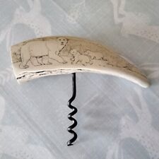 Scrimshaw whale tooth for sale  ROSS-ON-WYE