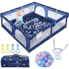 AUUN Runner Baby with Breathable Mesh & Zipper for Kids Playpen S for sale  Shipping to South Africa