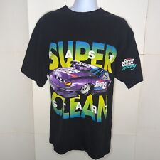 Usado, Camisa vintage Larry Morgan Bob Panella Racing "Super Clean Fast Start" 2xl sem etiqueta comprar usado  Enviando para Brazil