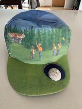 Boné de golfe vintage Snapback chapéu salamandra 1993 bola de golfe 3D comprar usado  Enviando para Brazil