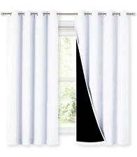 White blackout curtains for sale  Houston