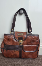 Leather emanuel handbag for sale  NORTHAMPTON
