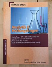 Analytik prüfungsfragen ehler gebraucht kaufen  Leipzig