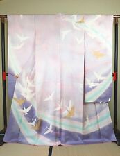 Japanese kimono furisode usato  Imbersago