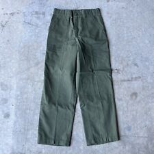 Pantalones Vintage OG-507 Para Hombre 30x31 Verde Plisado Militar Fatiga Años 80 Ejército segunda mano  Embacar hacia Argentina