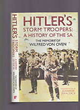 Hitler's Storm Troopers: una historia de la SA, Wilfred Von Oven, 2010 primera edición enfermo. segunda mano  Embacar hacia Mexico
