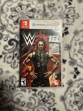 WWE 2K18 (Nintendo Switch) Pre-owned, Complete With Insert, US Edition for sale  Shipping to South Africa