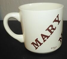 Caneca de café cerâmica vintage 1977 Kathy Houze “MARY” nome personalizado EUA comprar usado  Enviando para Brazil