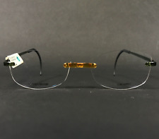 italee Óculos Frames 2.5 197/51 Clear Brown Verde Retangular 51-18-130 comprar usado  Enviando para Brazil