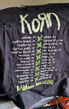 Camiseta Korn genuína 2010 Ballroom Blitz Tour Las Vegas rara GG comprar usado  Enviando para Brazil