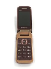 Nowy SAMSUNG GT-C3592 Flip Telefon komórkowy Odblokowany-WINE RED na sprzedaż  Wysyłka do Poland