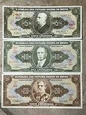 Brazilian notes cruzeiros for sale  Mandeville
