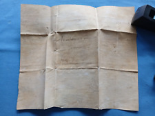 1650 pergament handschrift gebraucht kaufen  Homburg