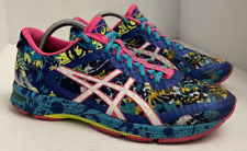 Tênis de corrida Asics feminino 9 40.5 gel Noosa Tri 11 T676N multicolorido renda comprar usado  Enviando para Brazil