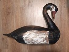 carved swan wood hand duck for sale  Jacksonville