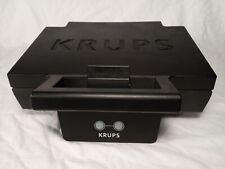 Impresionante máquina de sándwiches Krups FDK1 FDK112 negra  segunda mano  Embacar hacia Argentina