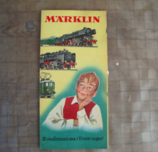 Marklin depliant 1957 usato  Roma