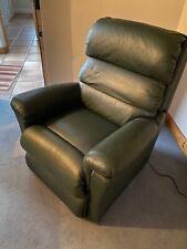 green leather recliner chair for sale  DERBY