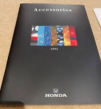 Honda accessories brochure for sale  NORWICH