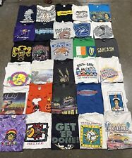 Lote de 30 pacotes de camisetas retrô atacado revenda anos 00 anos 90 vintage retrô moderno comprar usado  Enviando para Brazil