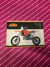 Ktm owners handbook for sale  CHARD