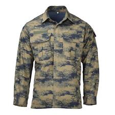 Original Turkish army tactical jacket blue digital camouflage durable ripstop for sale  Shipping to South Africa