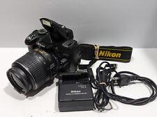 Câmera Digital Nikon D5000 DSLR Preta 12.3MP com Lente Nikkor 18-55mm VR 17K Cliques comprar usado  Enviando para Brazil