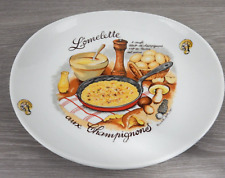 Plat assiette vintage d'occasion  Montguyon