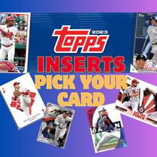 2023 topps inserts for sale  Durham