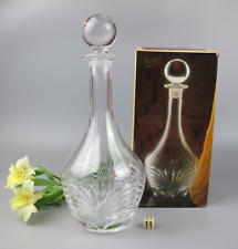 Cut crystal carafe for sale  RUISLIP