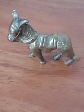 Brass donkey ornament for sale  EXMOUTH
